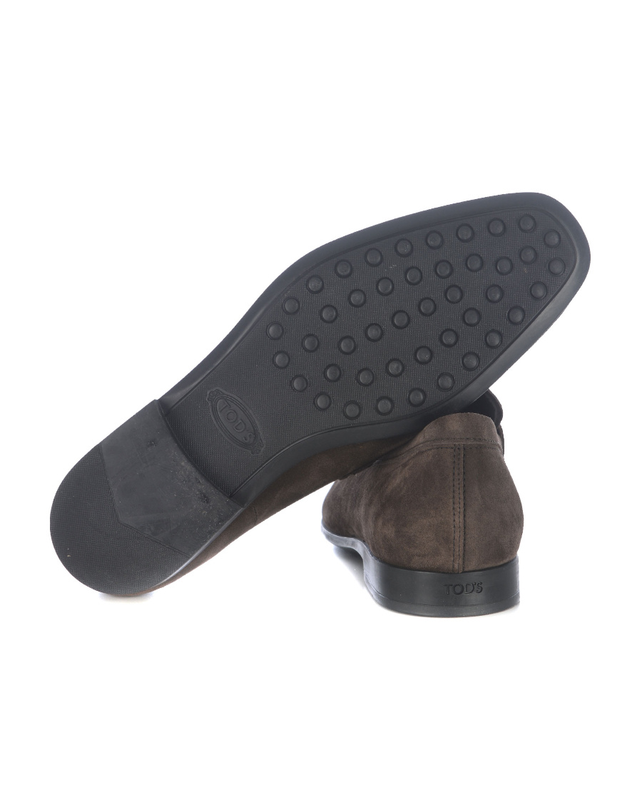 Tod's Low-heel Loafers In Black