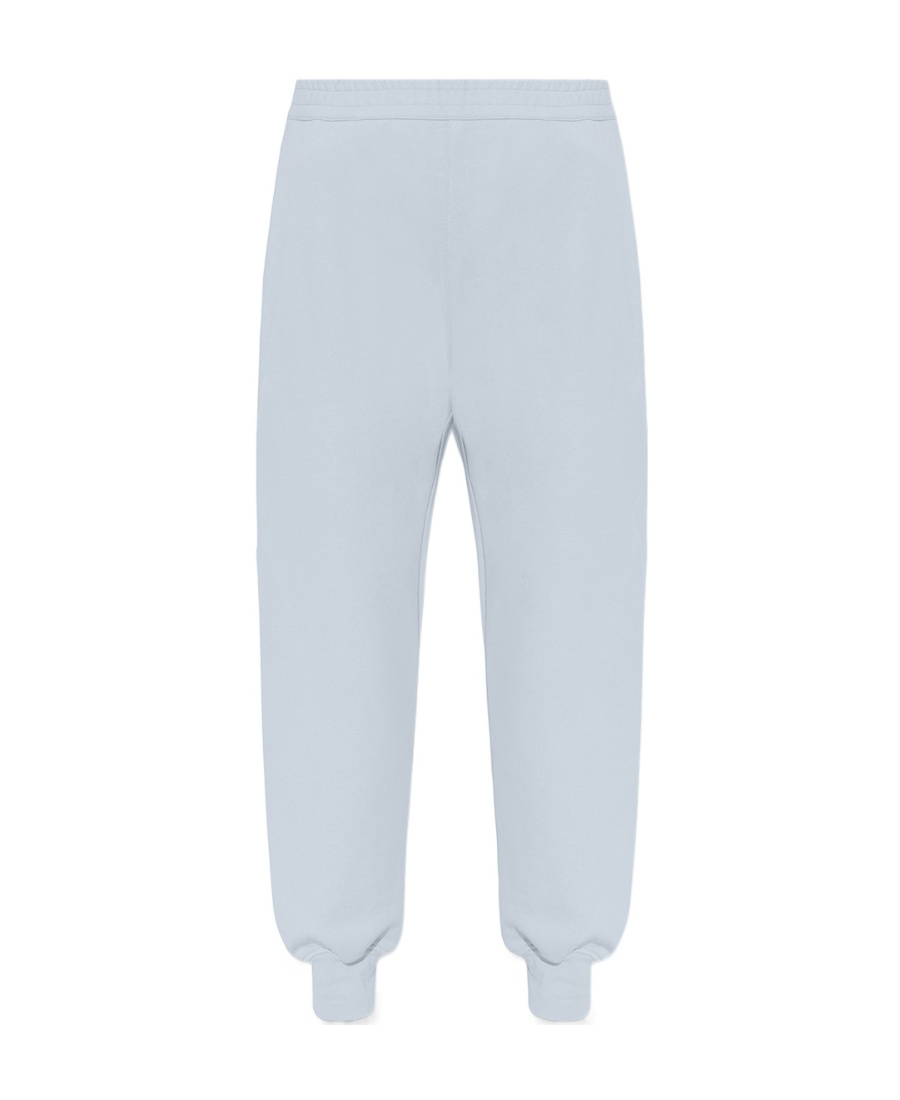 Alexander Mcqueen Logo-print Track Pants In Blue