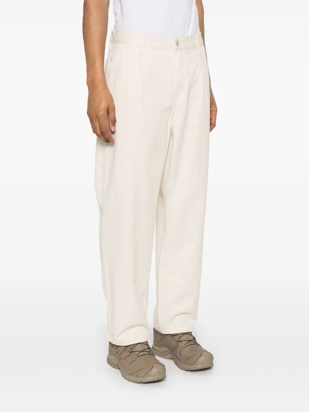 Carhartt Wip Albert Pant Fountain In White