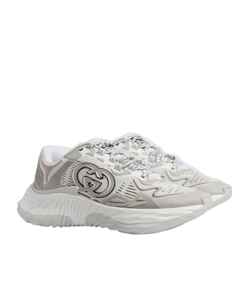 Gucci Ripple Sneakers In White