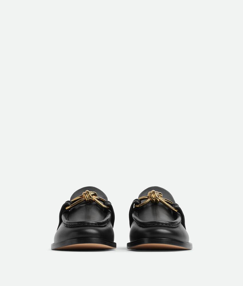 Bottega Veneta Astaire Embellished Leather Loafers In Black