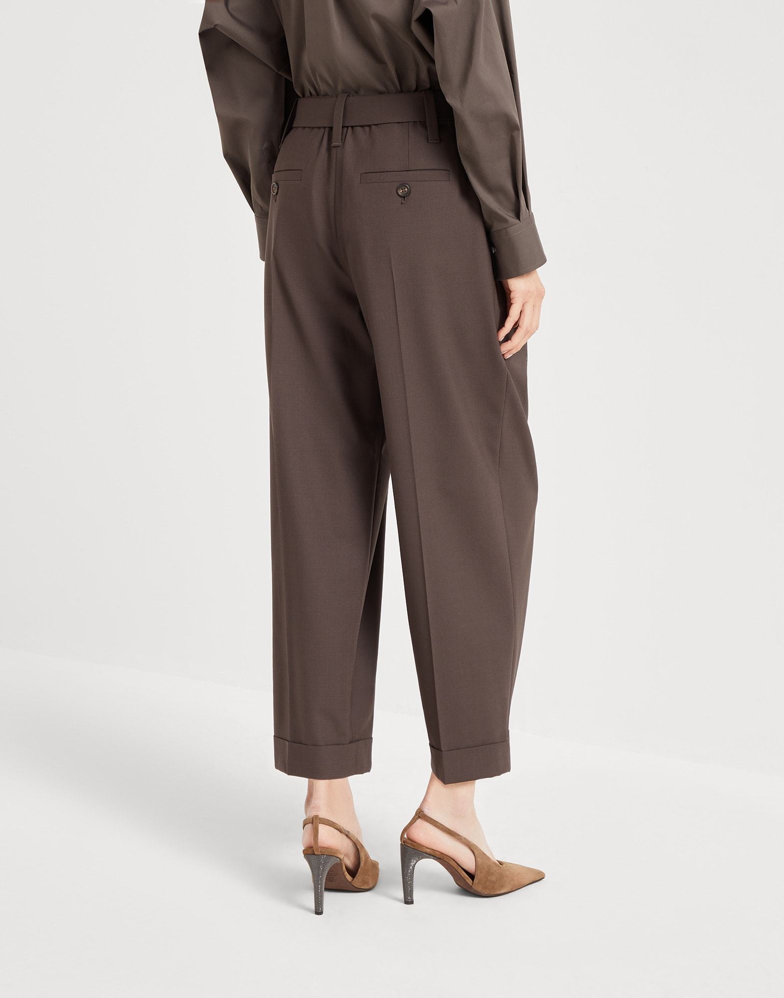 Brunello Cucinelli Sartorial Trousers In Blue