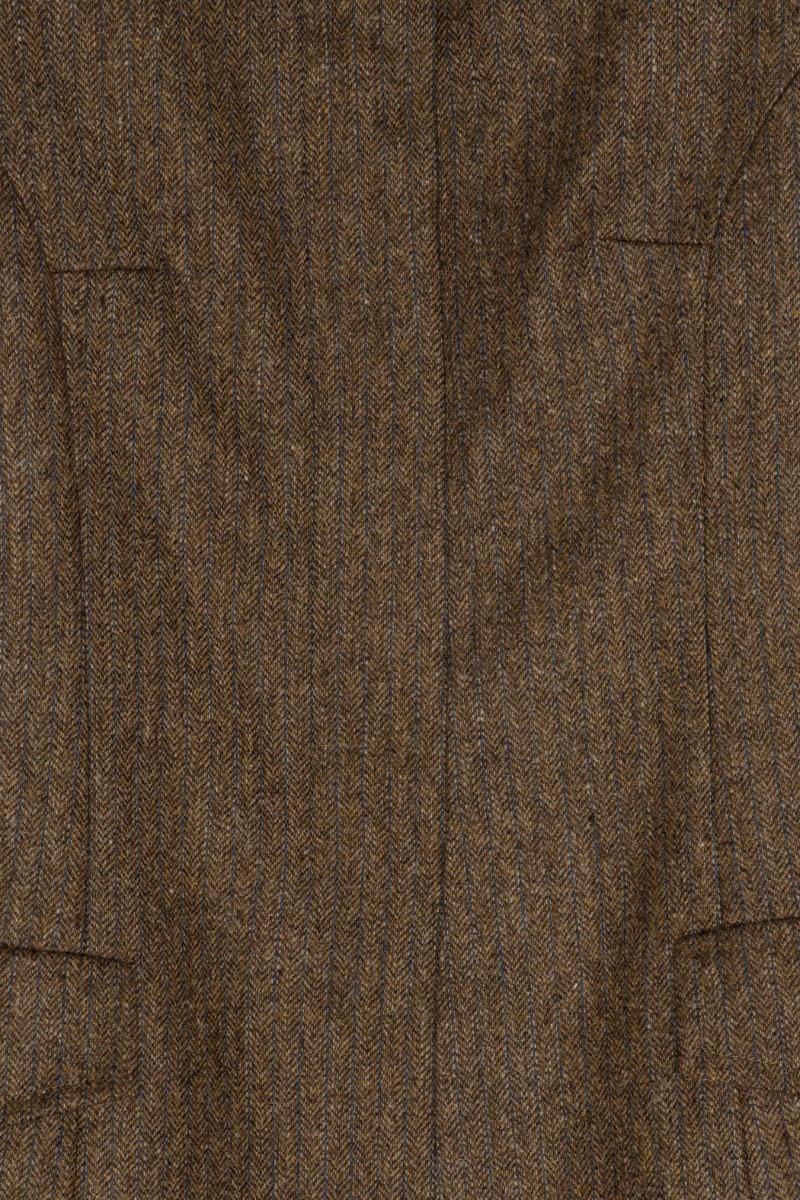 Remain Birger Christensen Herringbone Wool Suit Coat In Green