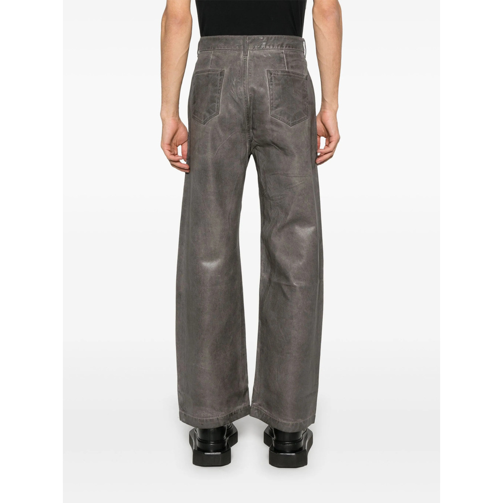 Rick Owens Drkshdw Geth Jeans In Gray