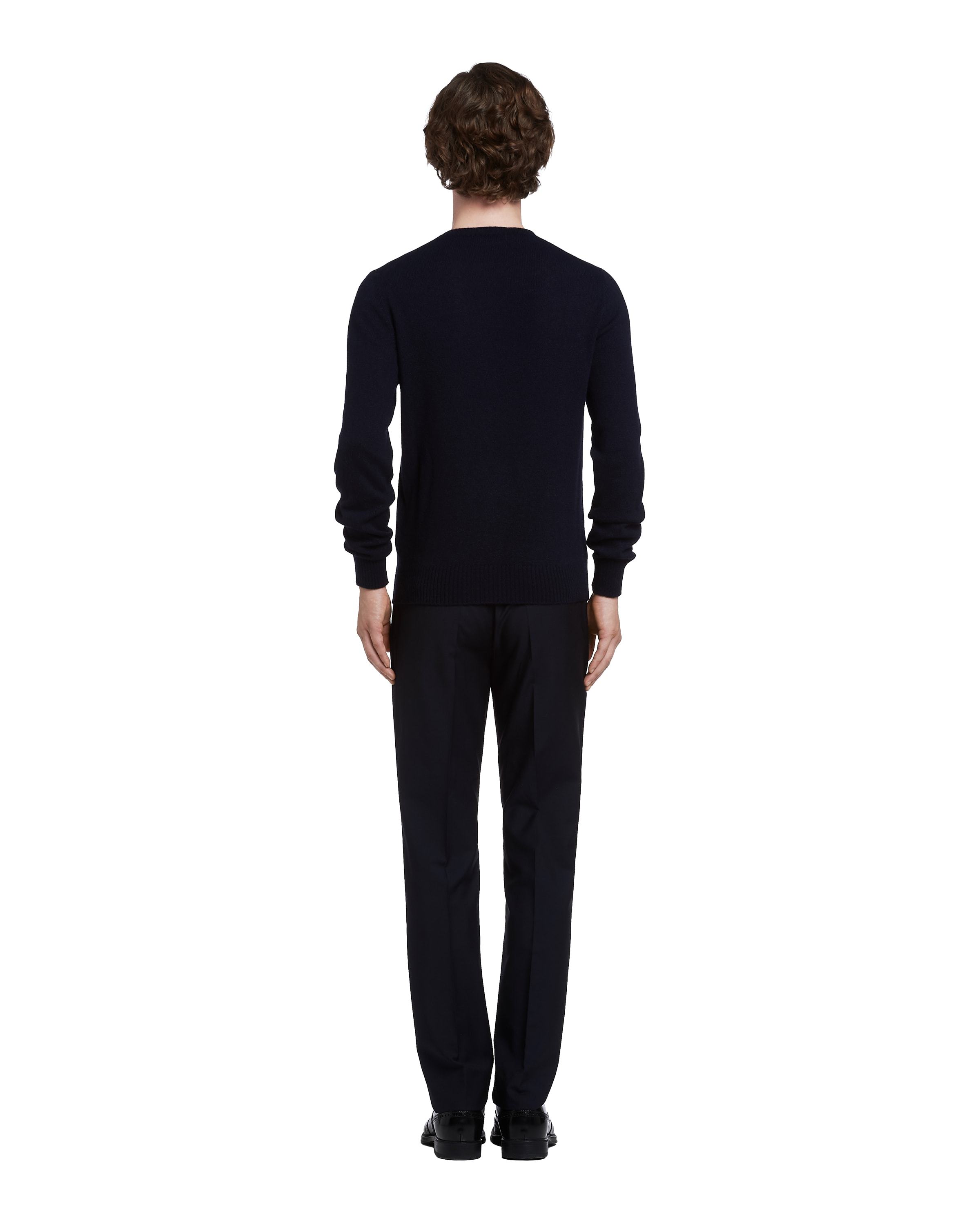 Prada Cashmere Sweater In Blue
