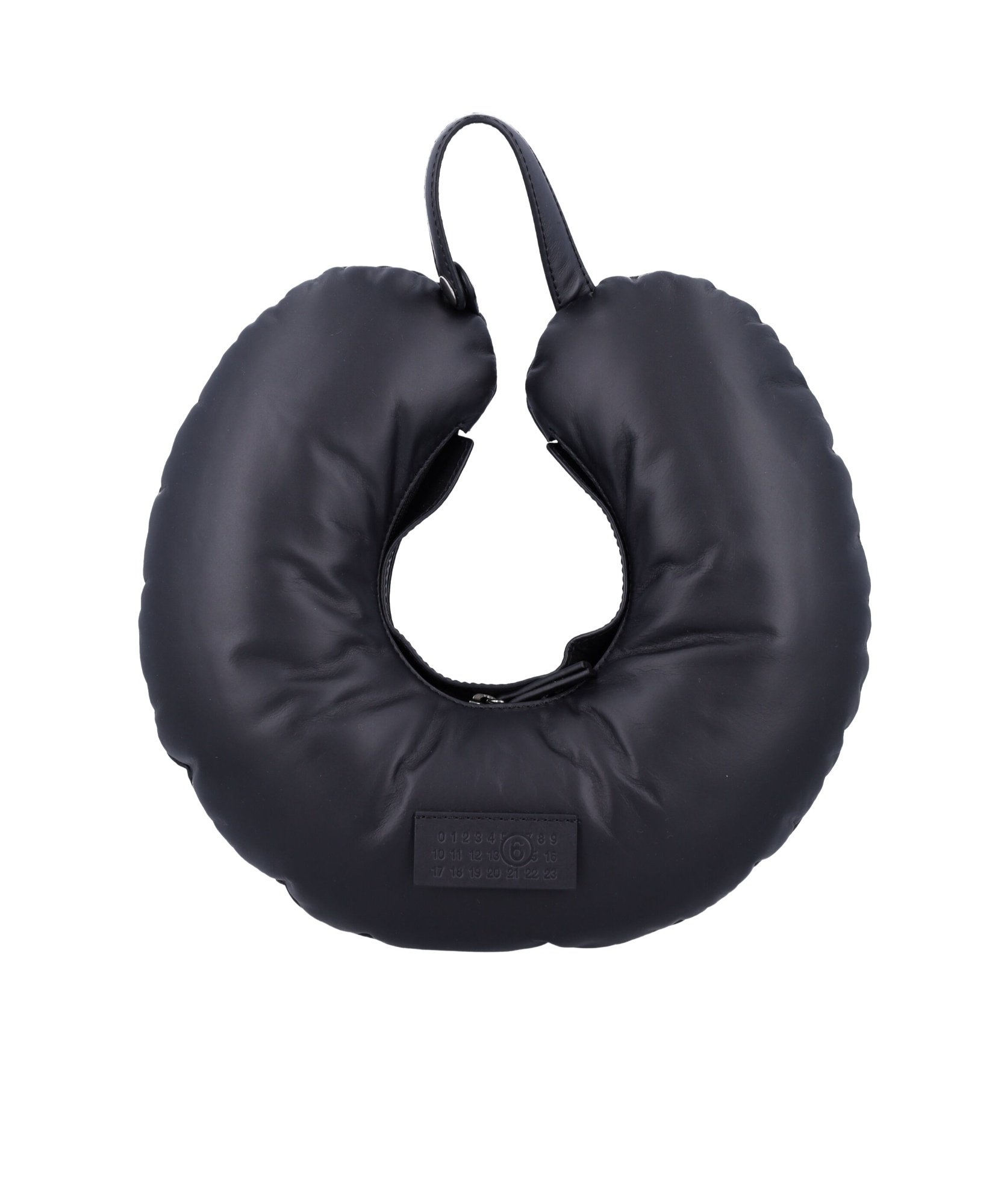 Mm6 Maison Margiela Travel Pillow Bag In Black