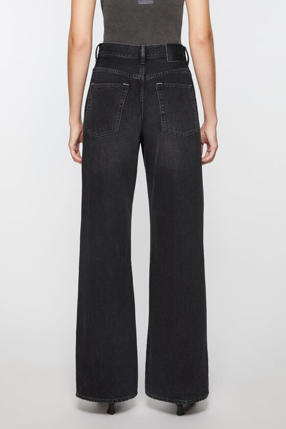 Acne Studios 2021f Vintage Trousers Black In Black