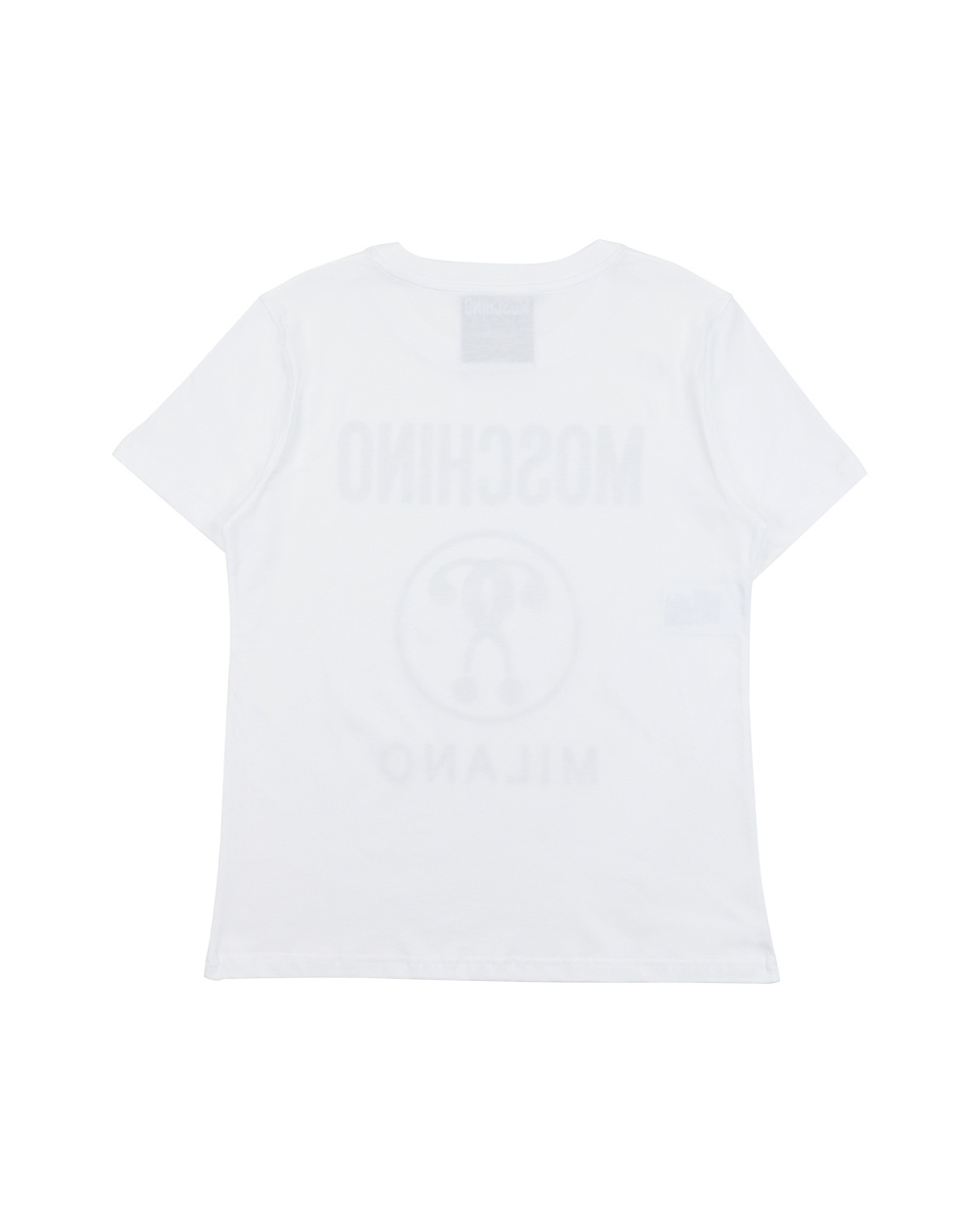 Moschino Logo Details Short-sleeved T-shirt In White