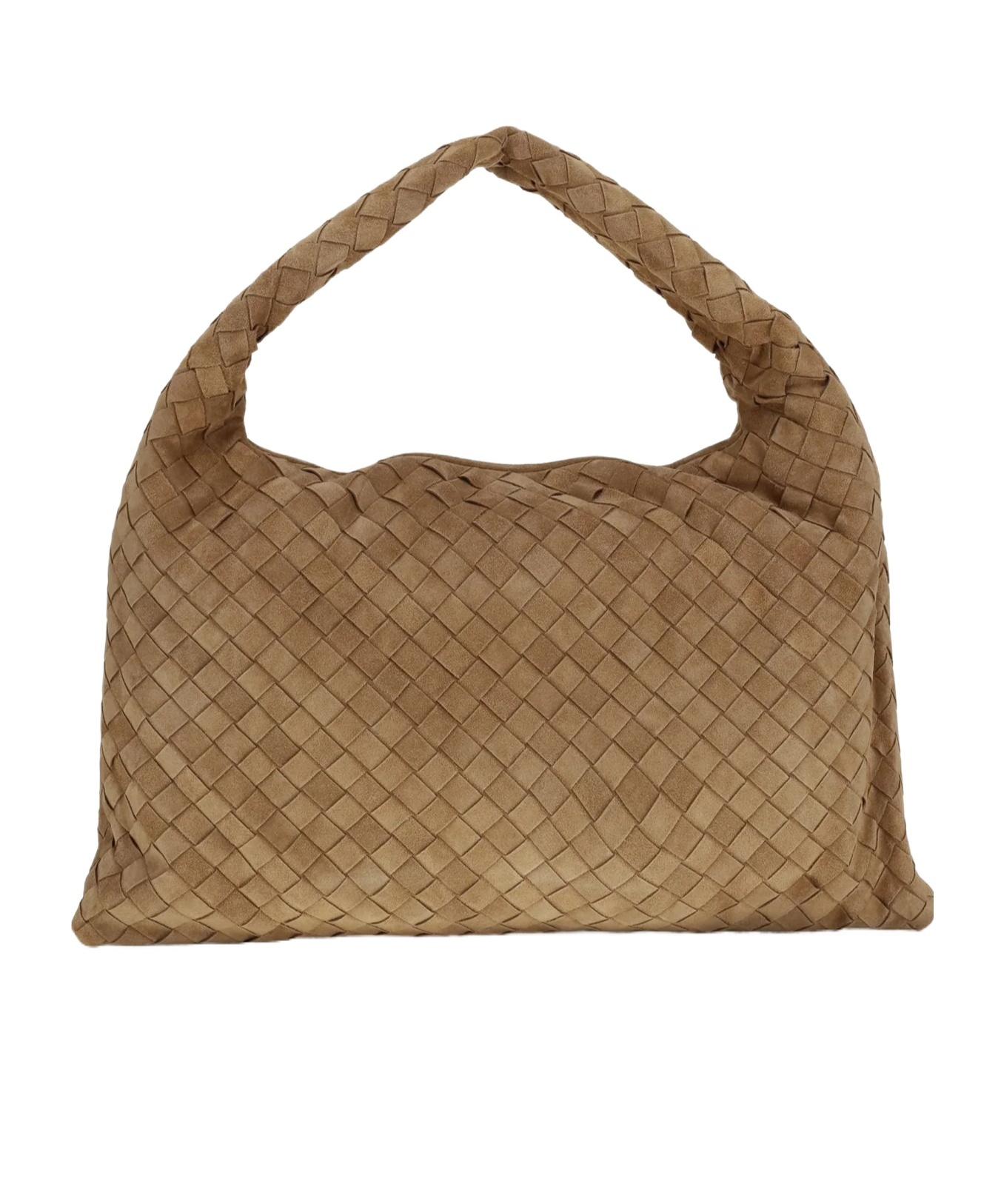 Bottega Veneta Hop Handbag In Brown