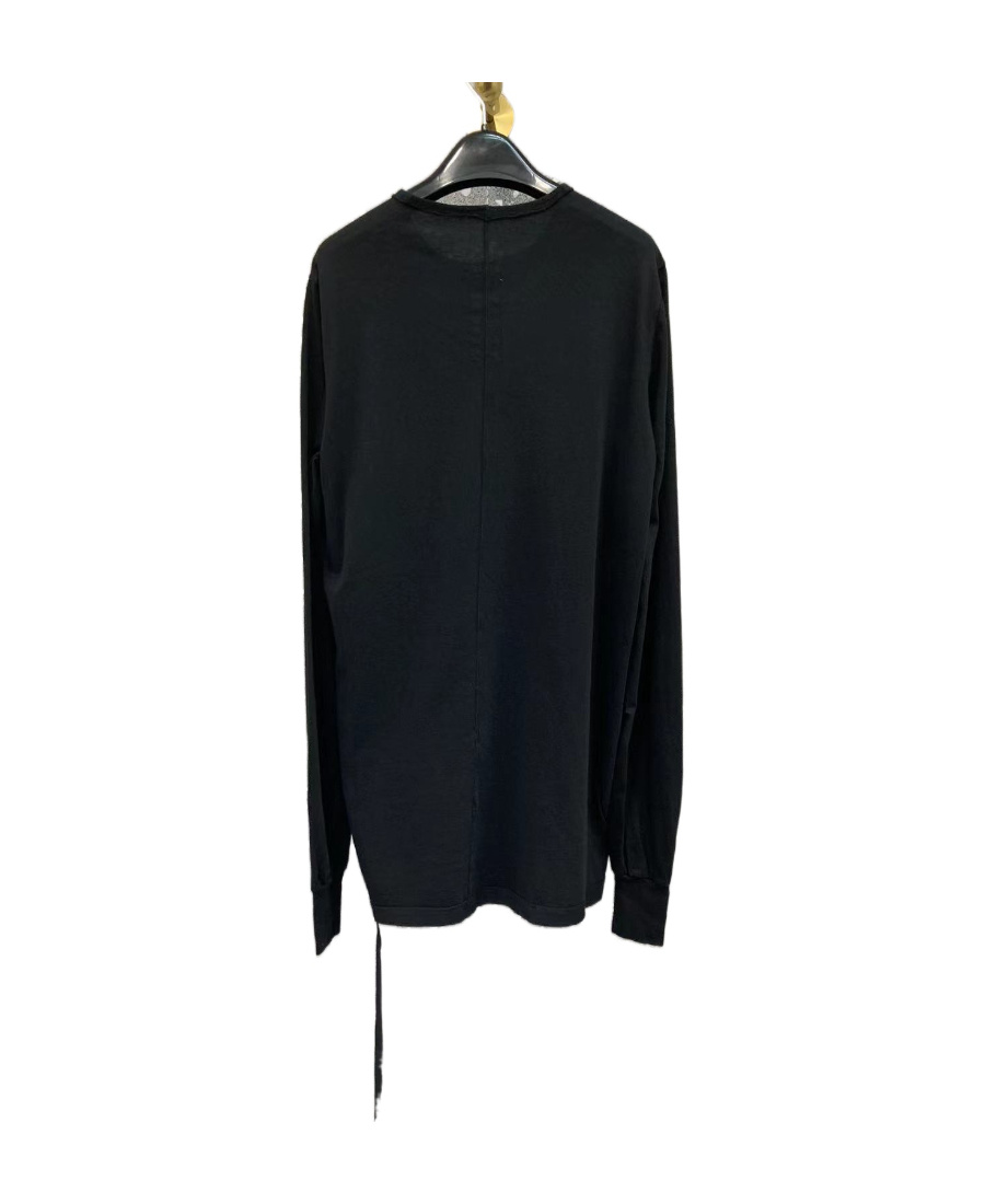 Rick Owens Pentagram Logo-print Cotton T-shirt In Black
