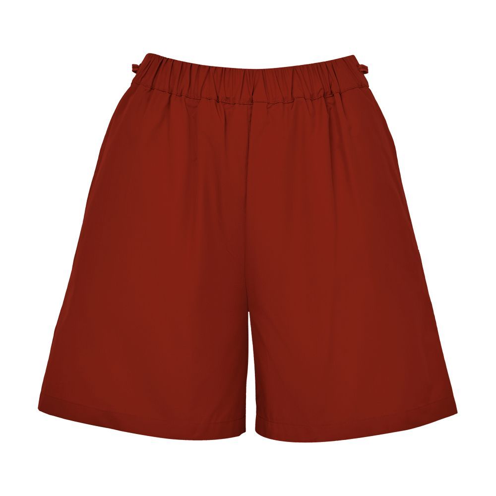Max Mara Wide-leg Shorts In Red