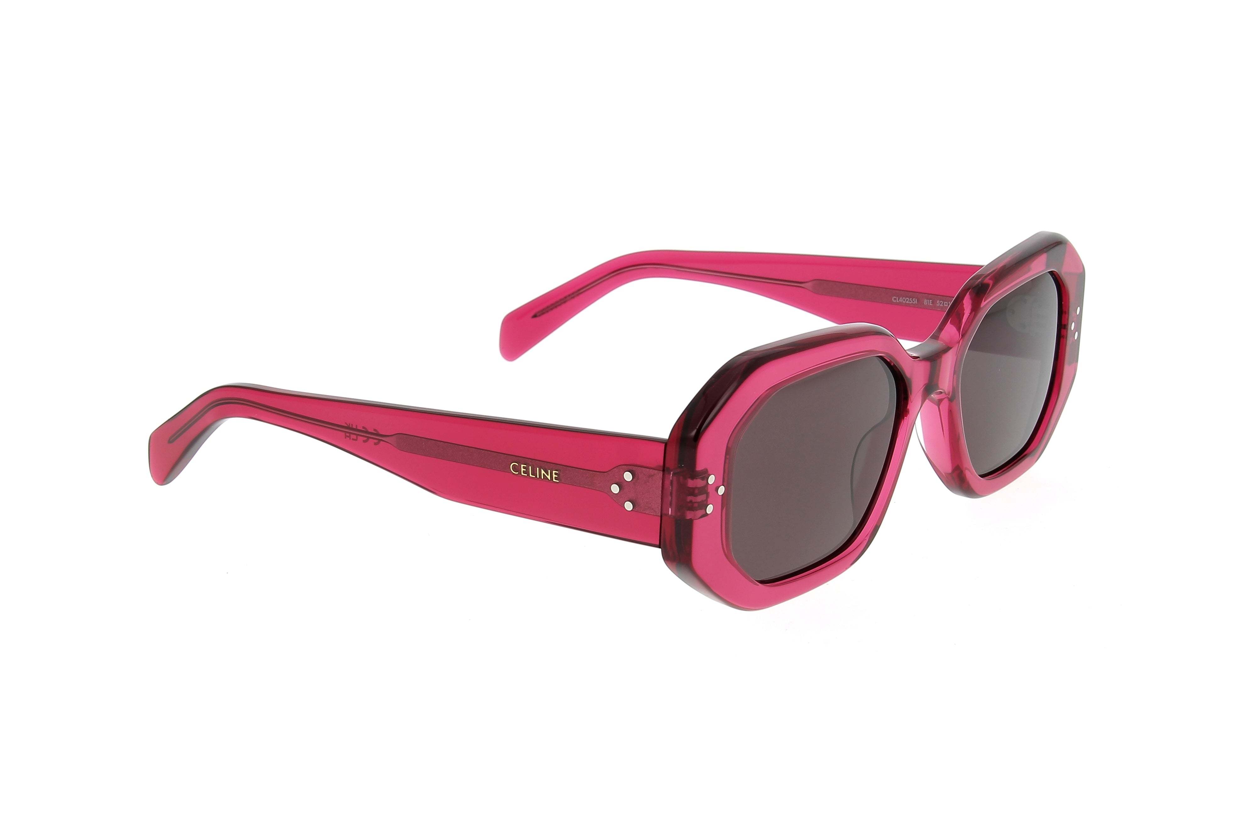 Celine S255 Square-frame Sunglasses In Gray