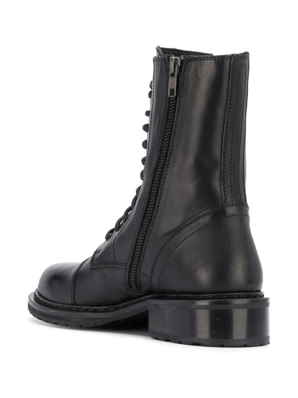 Ann Demeulemeester Zipper Boots In Black