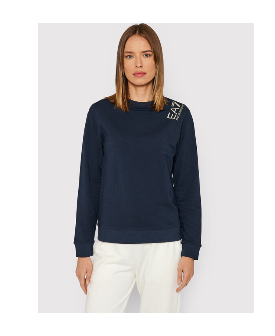 EA7 LOGO DETAILS HOODIE