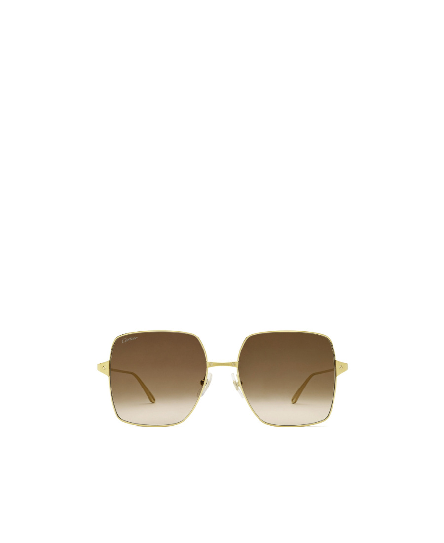 Cartier Oversized Gradient Sunglasses In Green