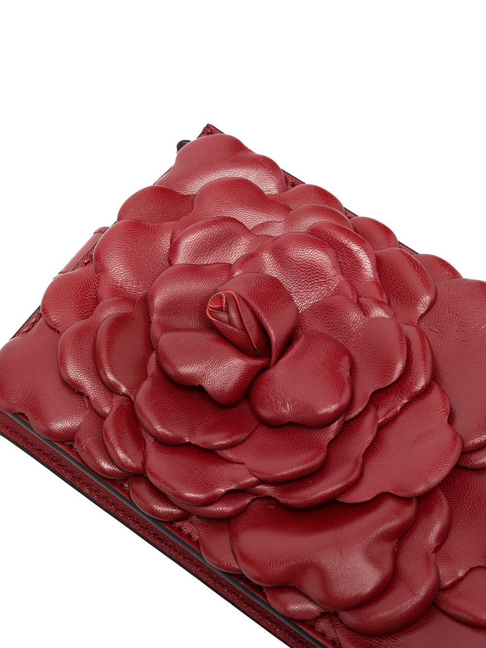 Valentino 03 Rose Edition Atelier Bag In Red
