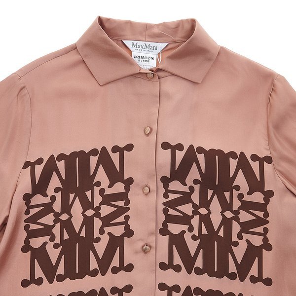 Max Mara Long-sleeved Shirt In Pink