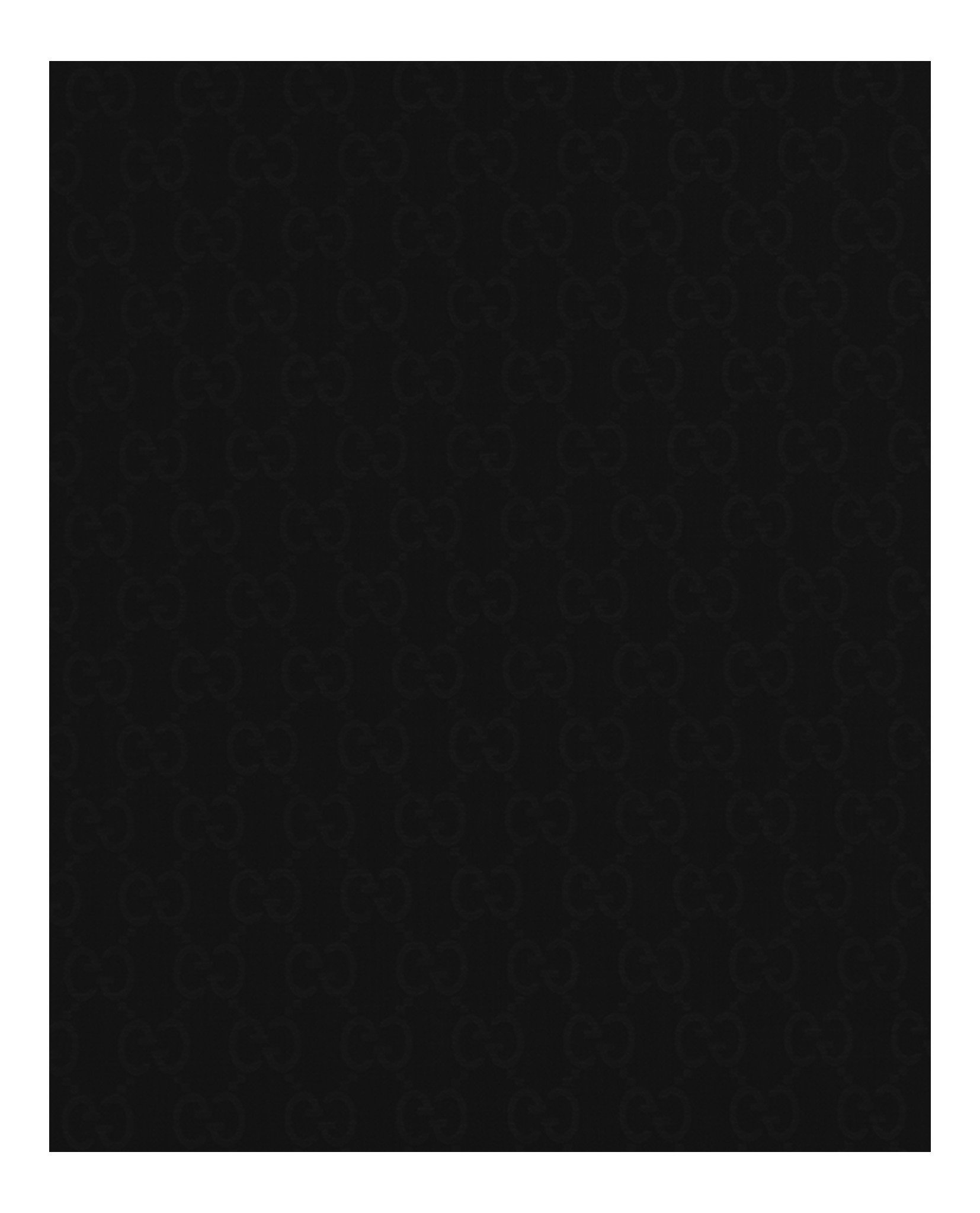 Gucci Unisex-adult Gg Logo Scarf 165904-3g646-1100 In Black