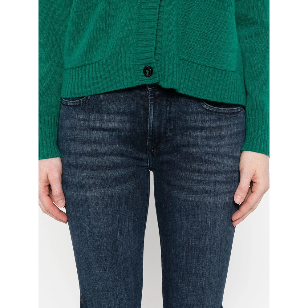 7 For All Mankind Flared Denim Trousers