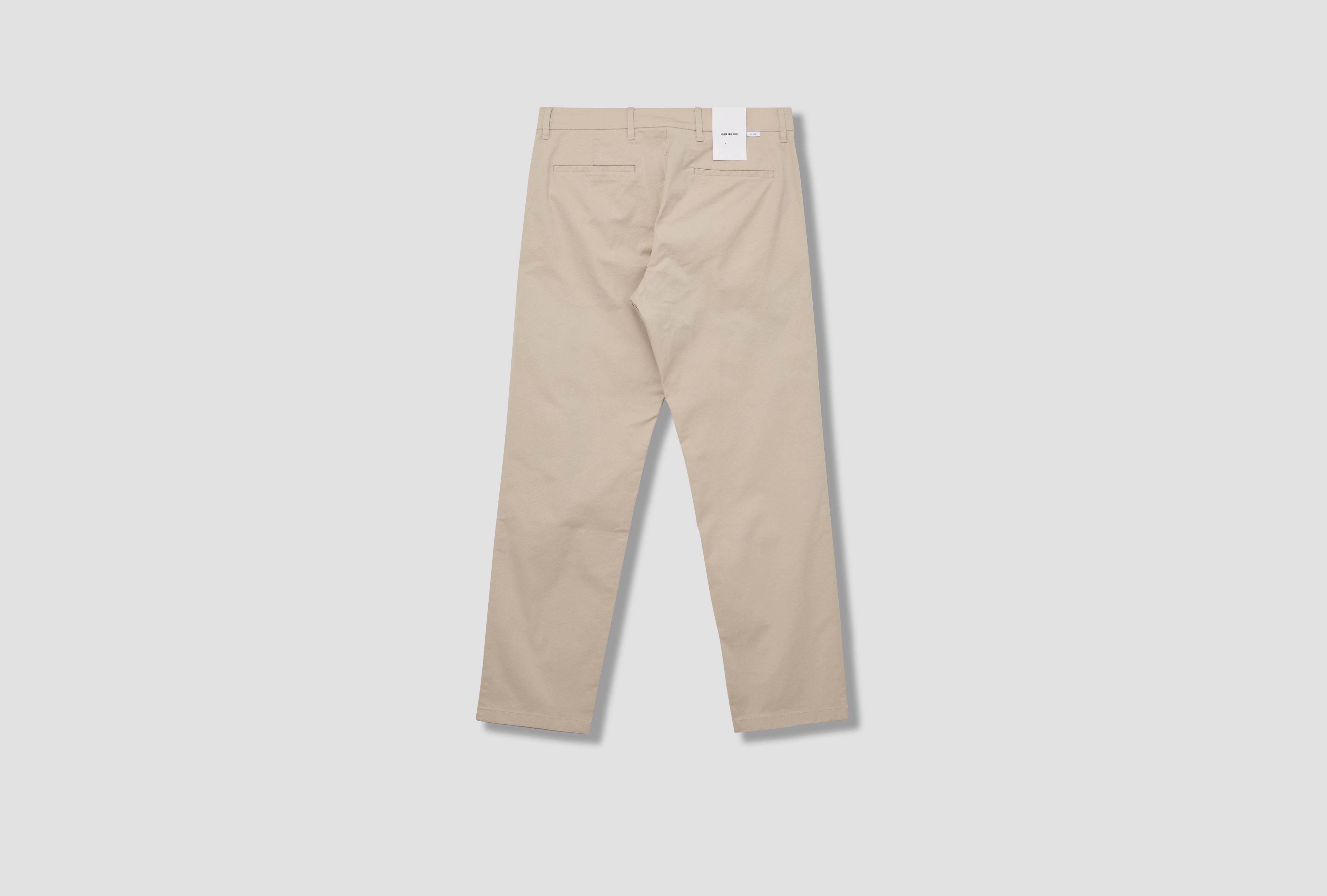 Norse Projects Belt Loop Casual Pants In Brown