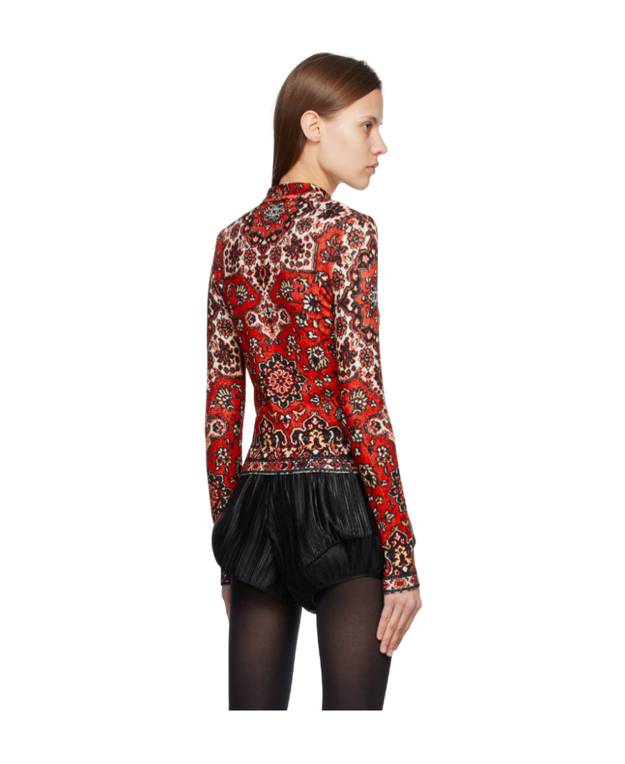 Moschino Logo Long-sleeved Sweater In Black