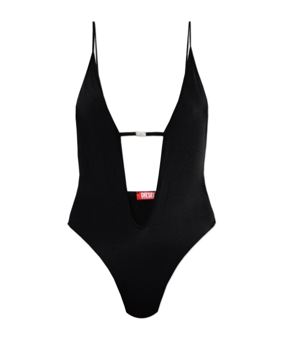 Diesel Daisydnm Onepiece Swimsuit In Black