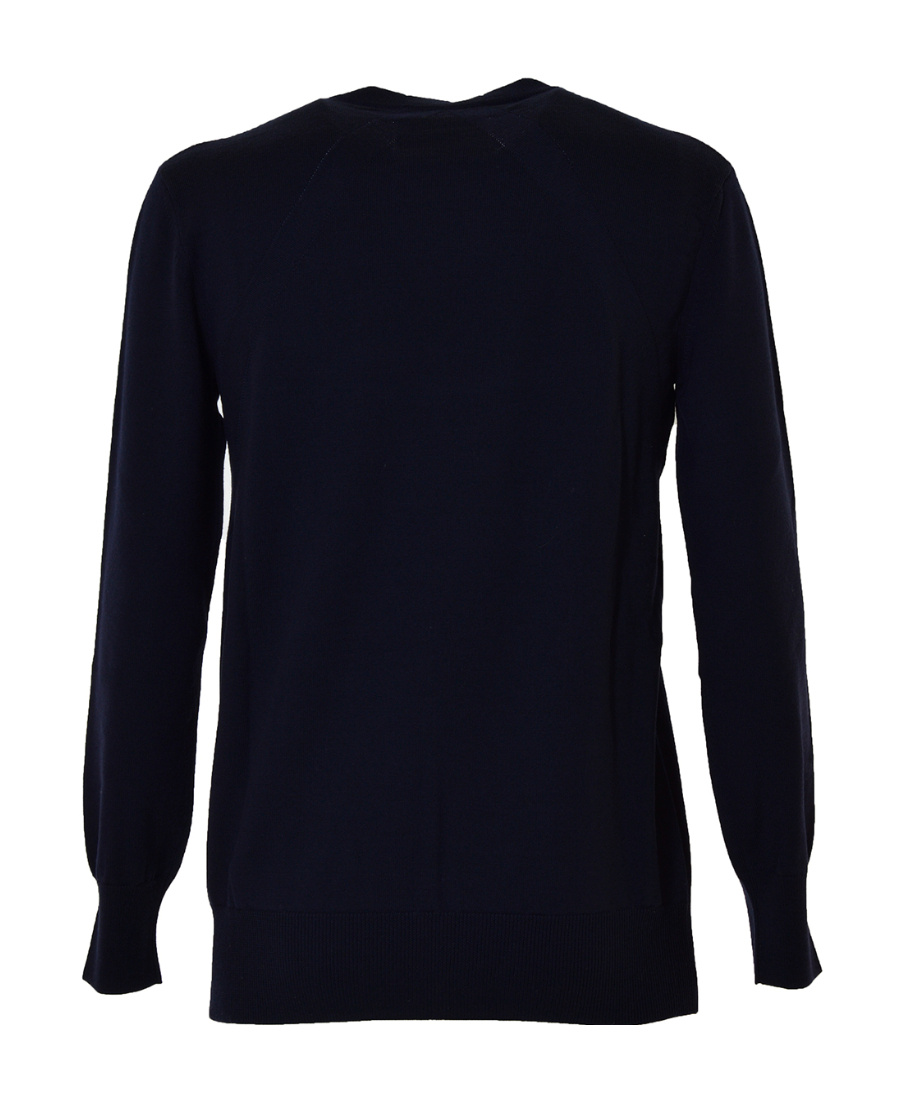 Shop Jil Sander Crewneck Knitted Jumper In Black