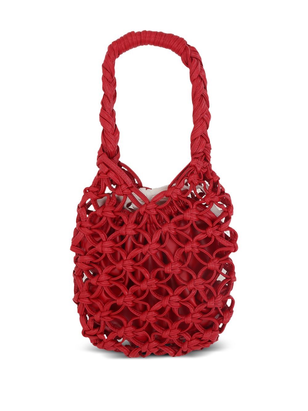 COMME DES GARÇONS TOP HANDLE KNITTED TOTE BAG