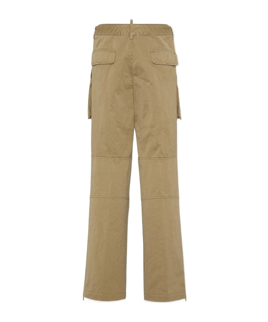 Dsquared2 Cargo Trousers In Green