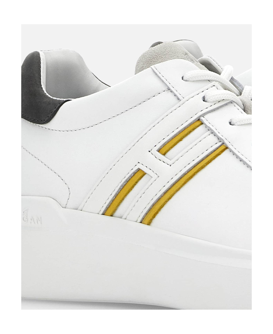 Hogan H580 Lace-up Sneakers In White