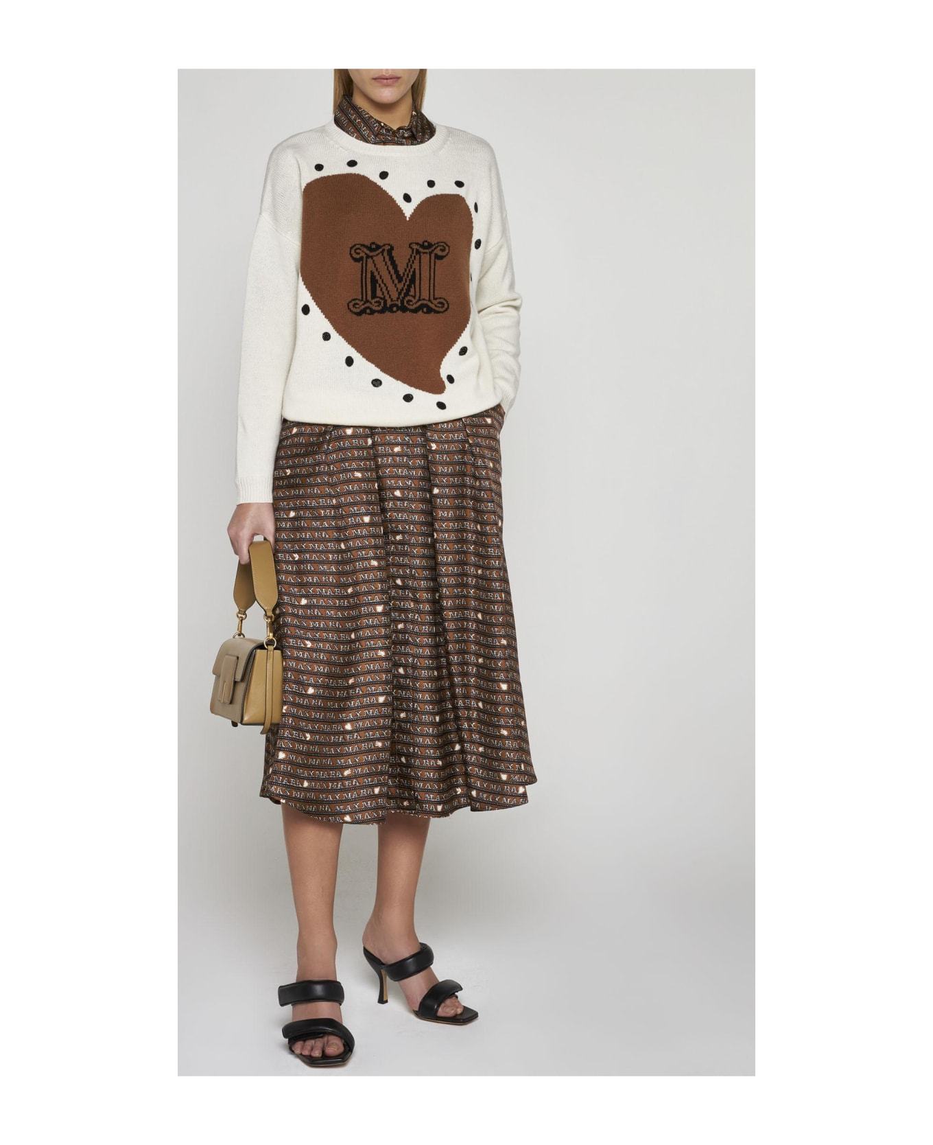 MAX MARA LONG-SLEEVED KNITTED SWEATER 