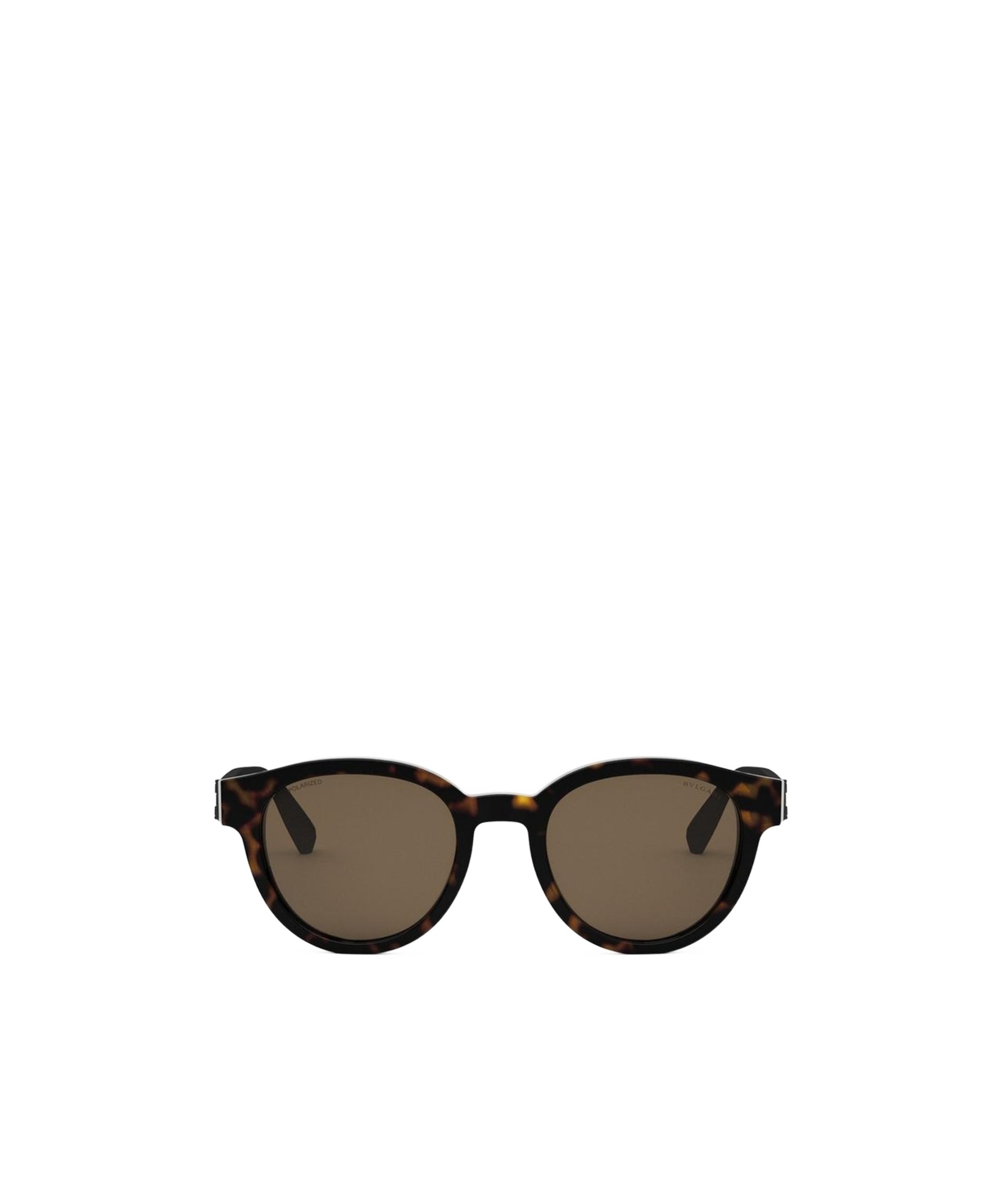 Bvlgari Frame Sunglasses In Brown