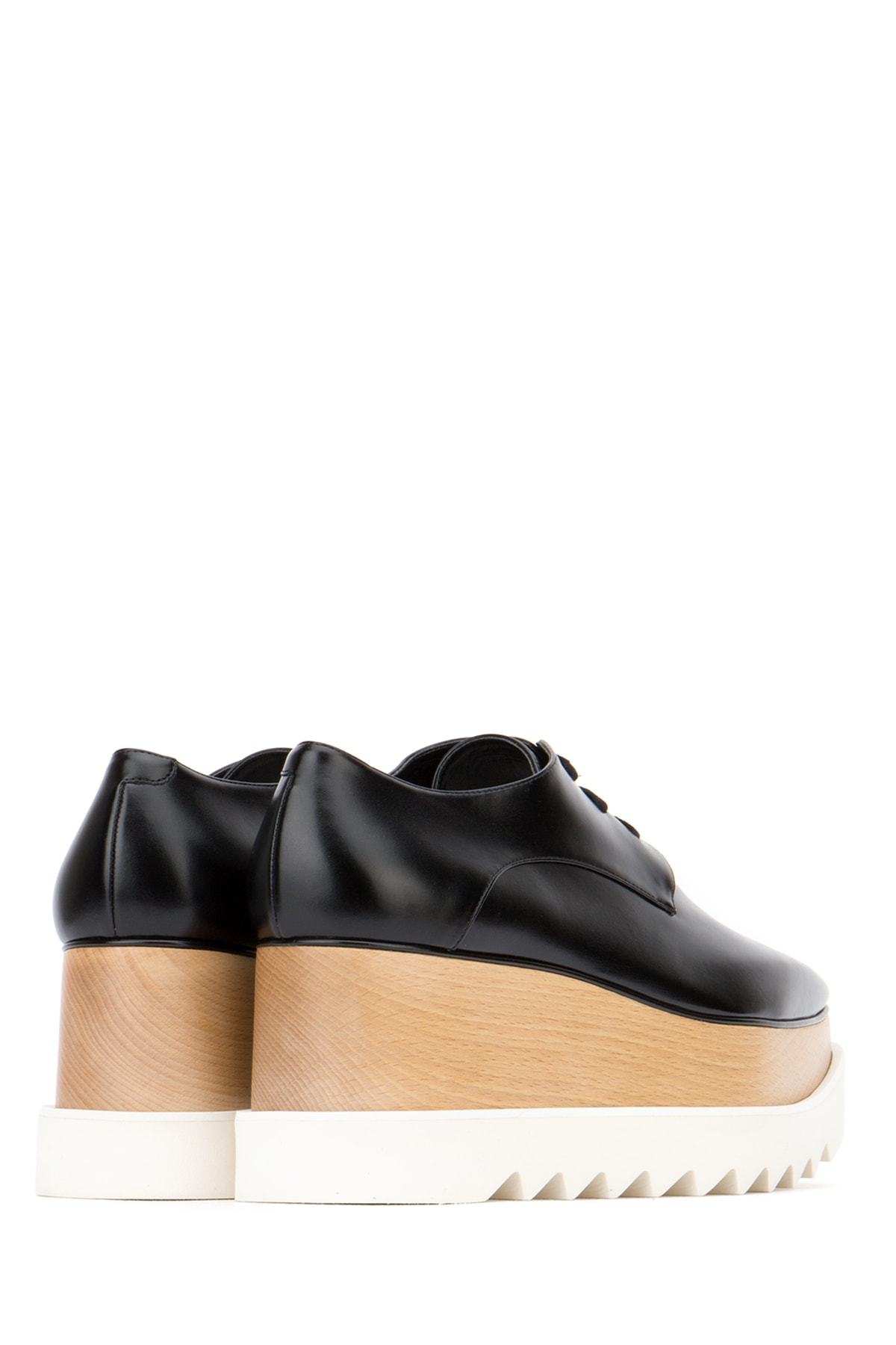 Stella Mccartney Black Elyse Oxfords In Black