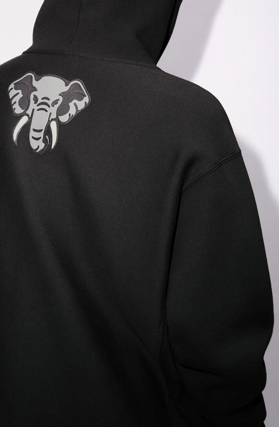 Kenzo Sailor Cotton Hoodie In Black