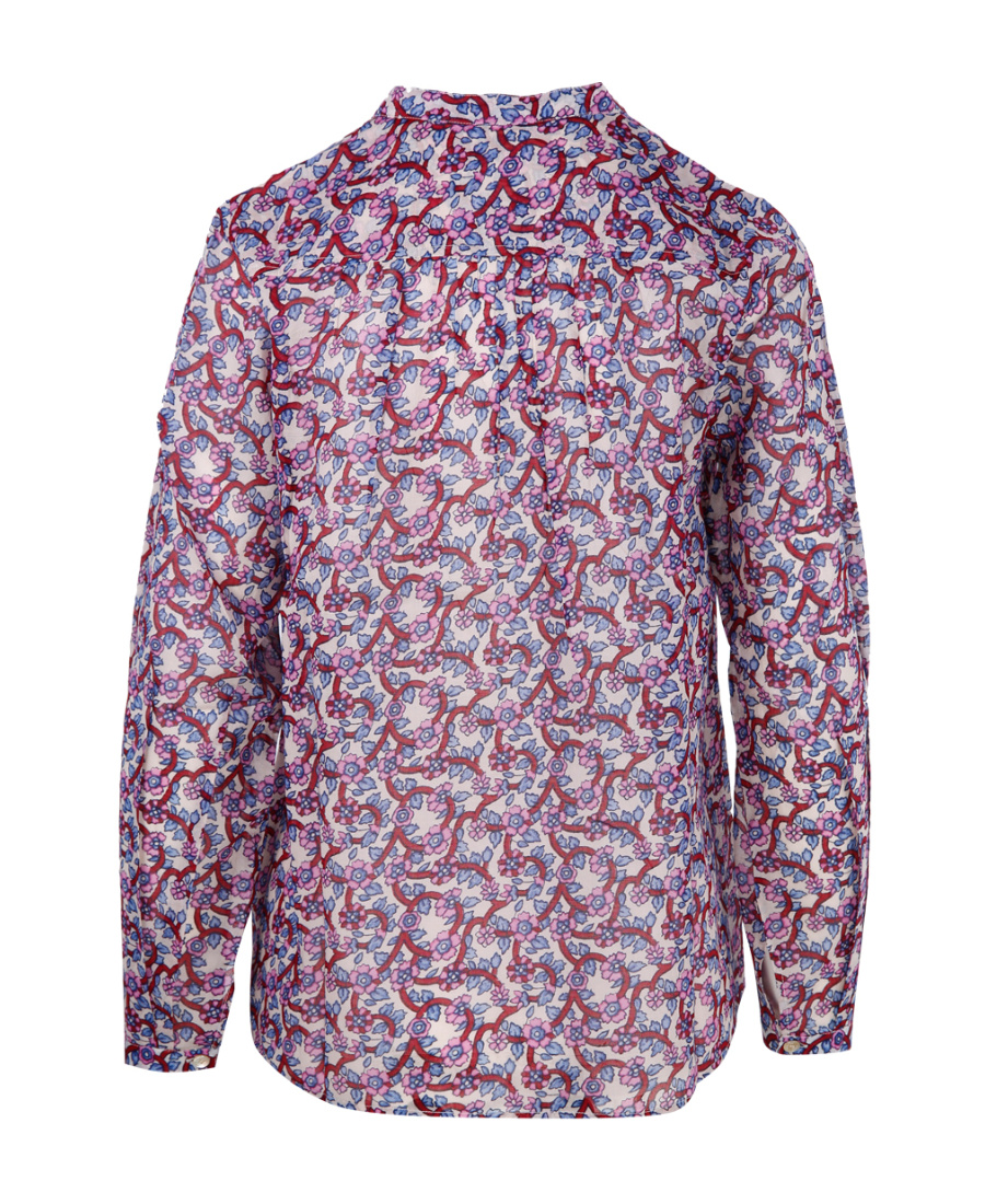 Isabel Marant Étoile Floral-print Long-sleeve Shirt In Multicolor