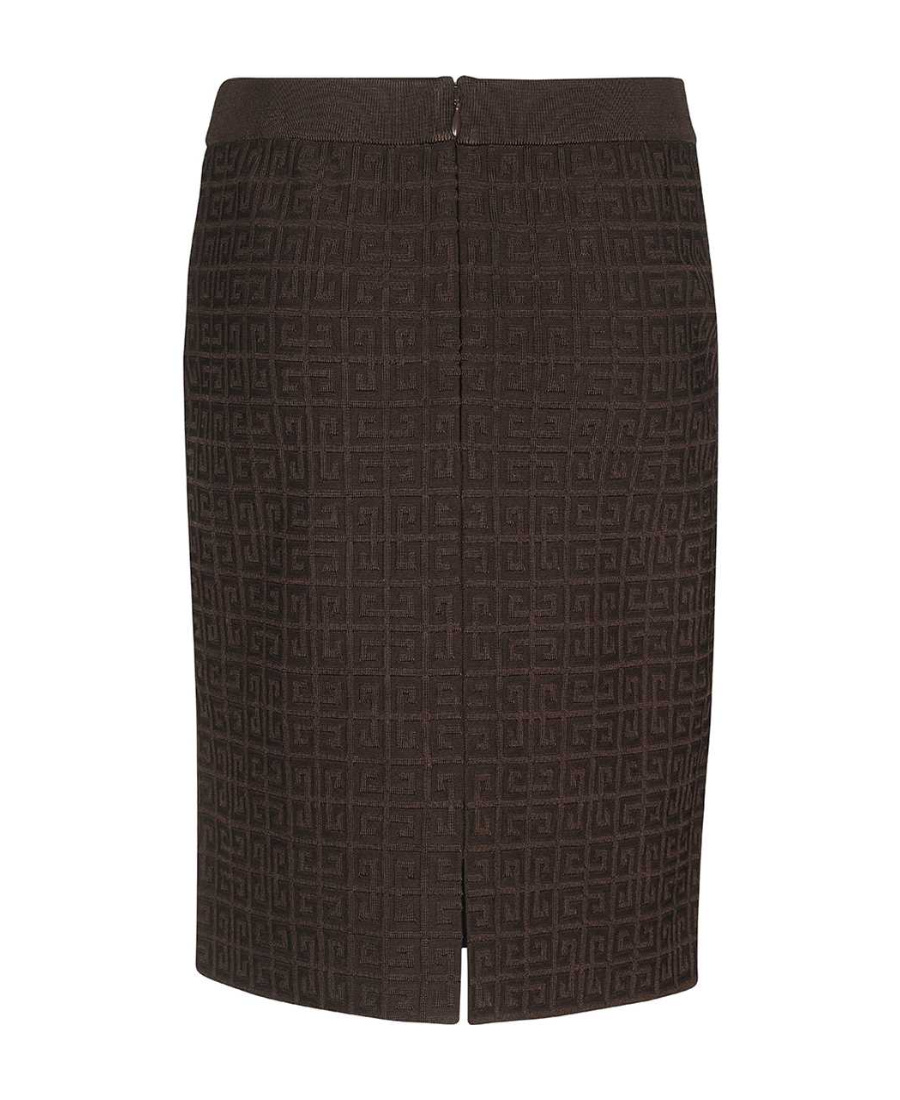 Givenchy 4g Motif Mini Skirt In Black