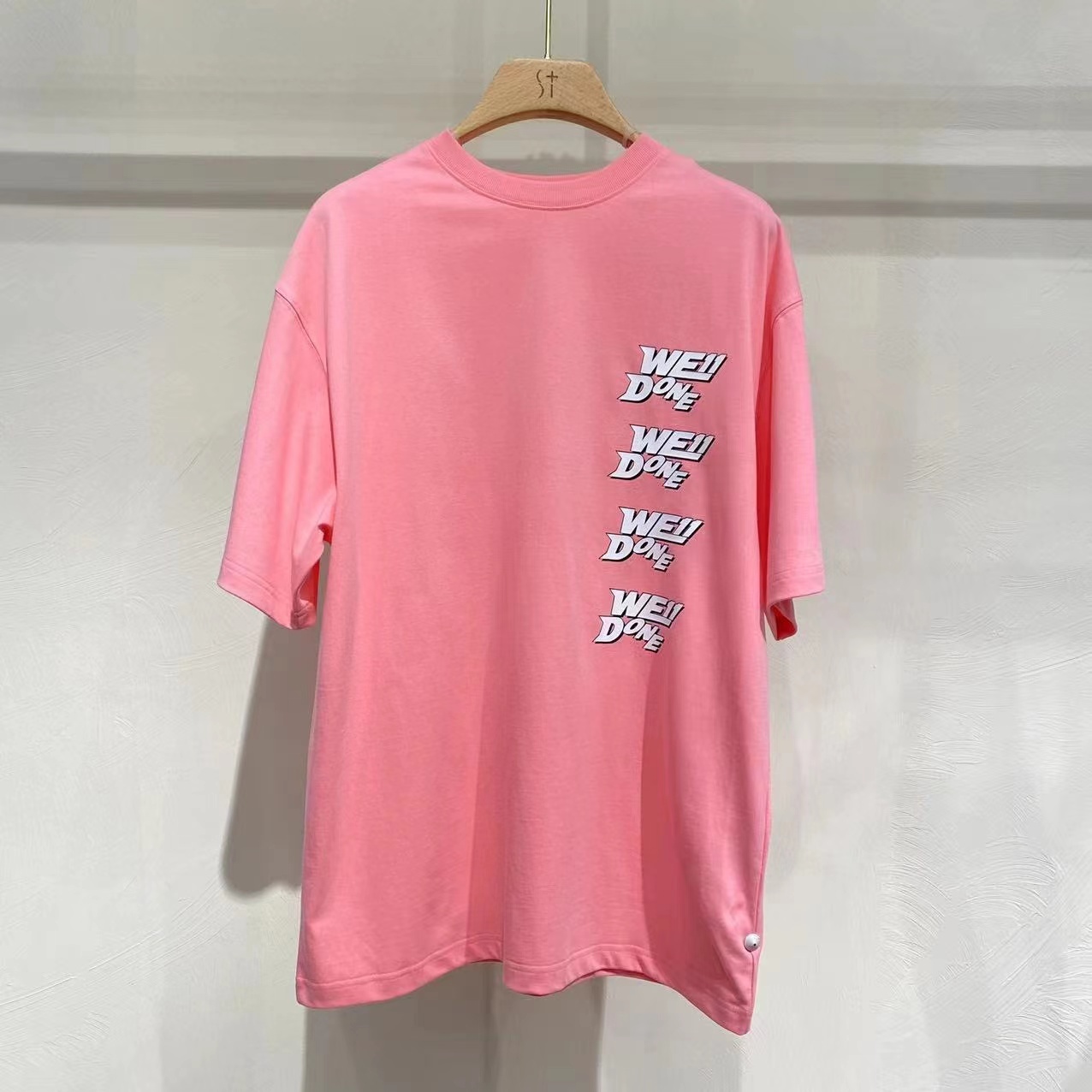 We11 Done Logo Printed T-shirt