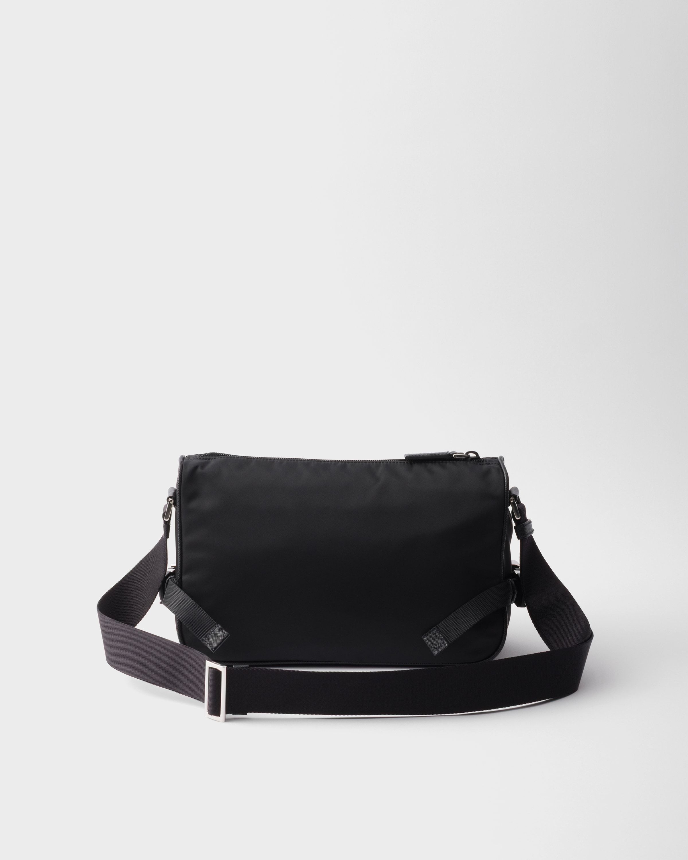 Prada Medium Re-nylon And Saffiano Leather Shoulder Bag