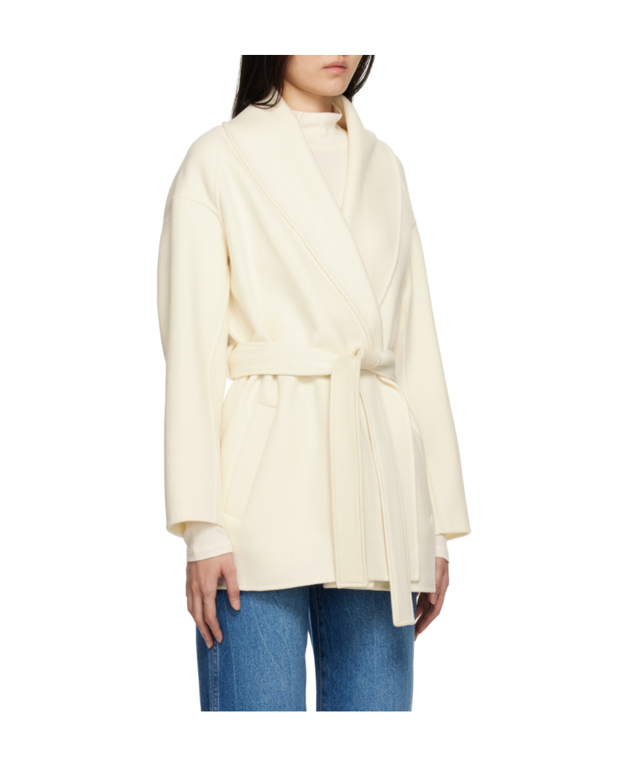 Mackage Strap-up Short Coat In White