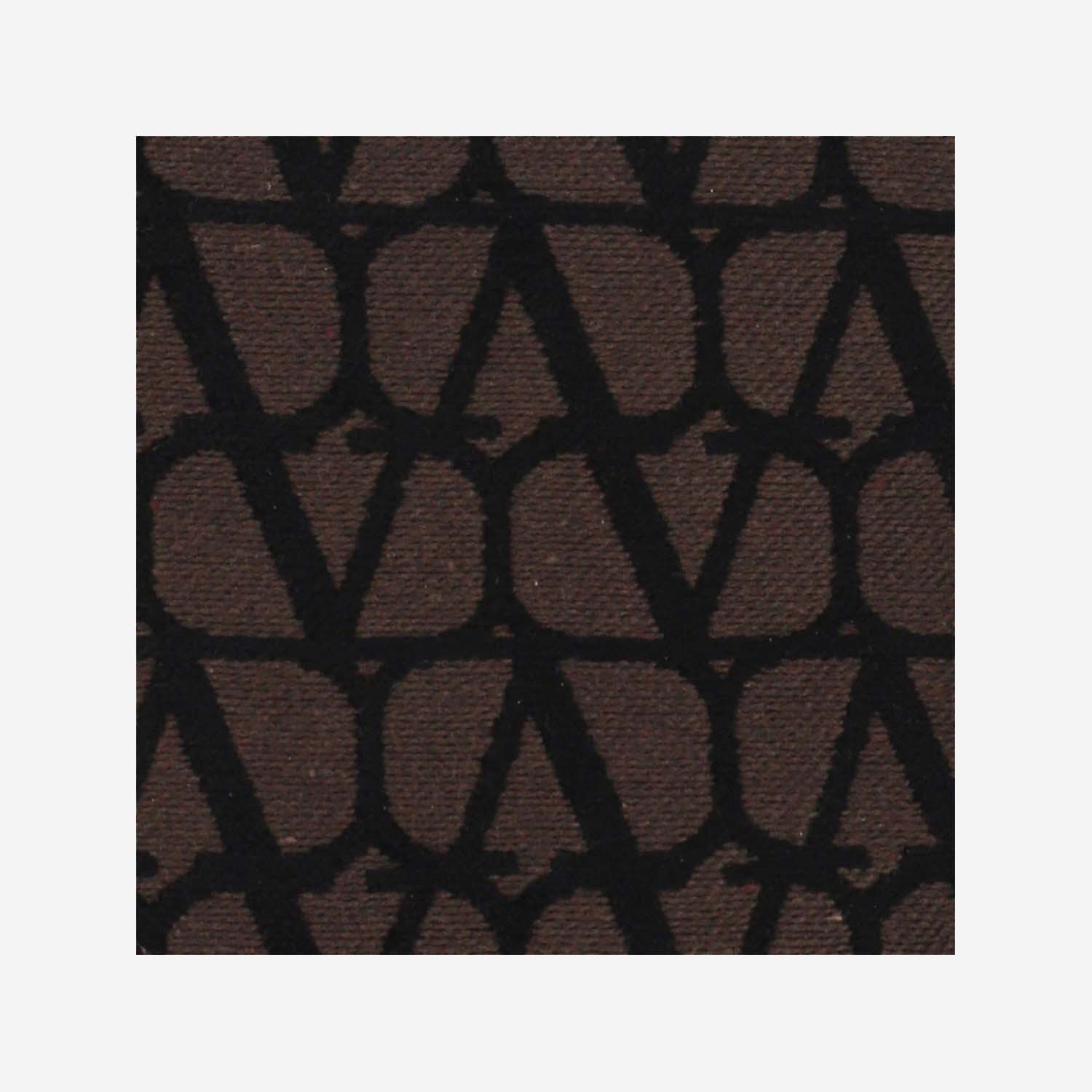 Valentino Logo Handbag In Brown/black