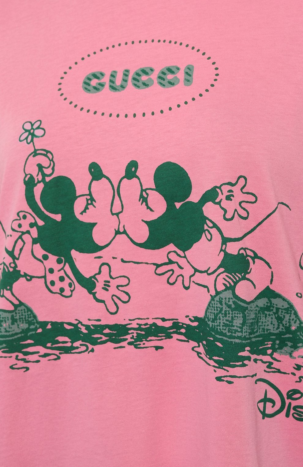 Gucci Disney X Printed T-shirt In Pink