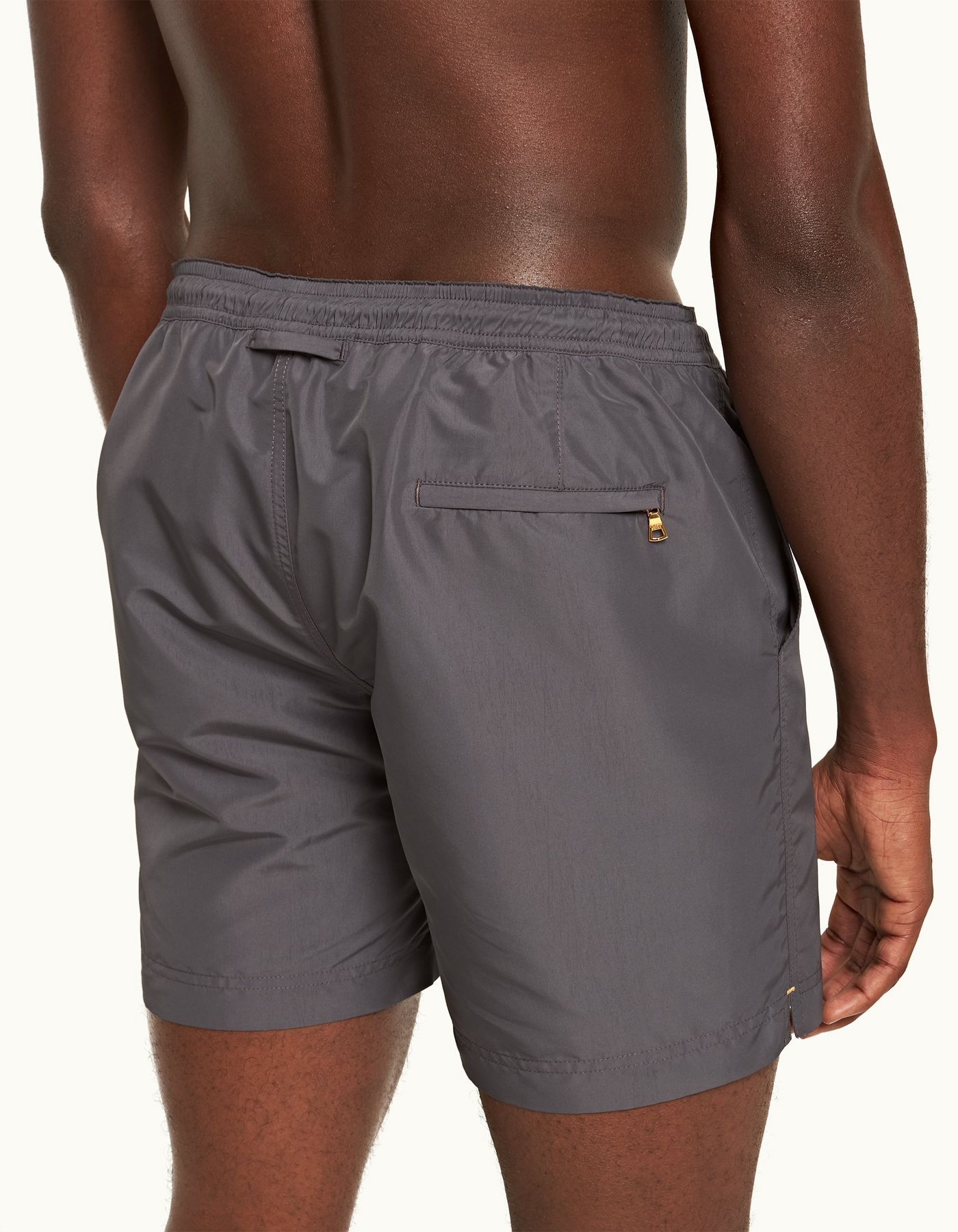 Orlebar Brown Men's Bulldog Drawcord Swim Shorts In Black