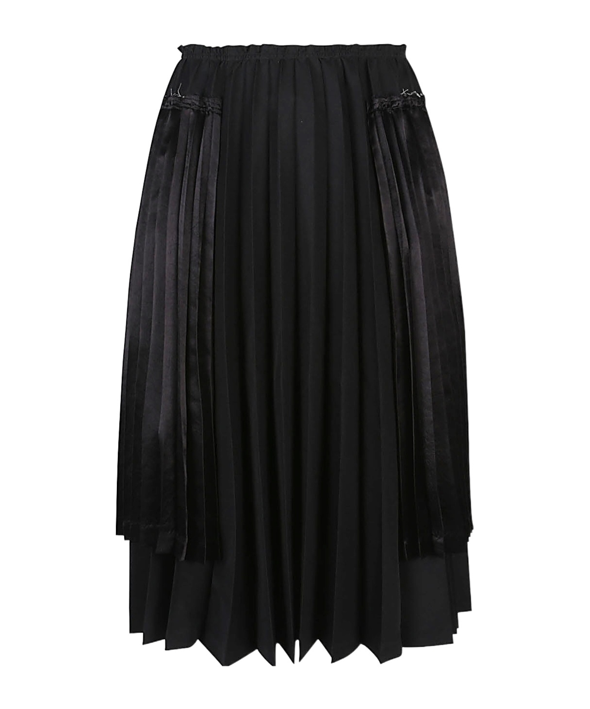 Comme Des Garçons Black Polyester Clothing Skirts