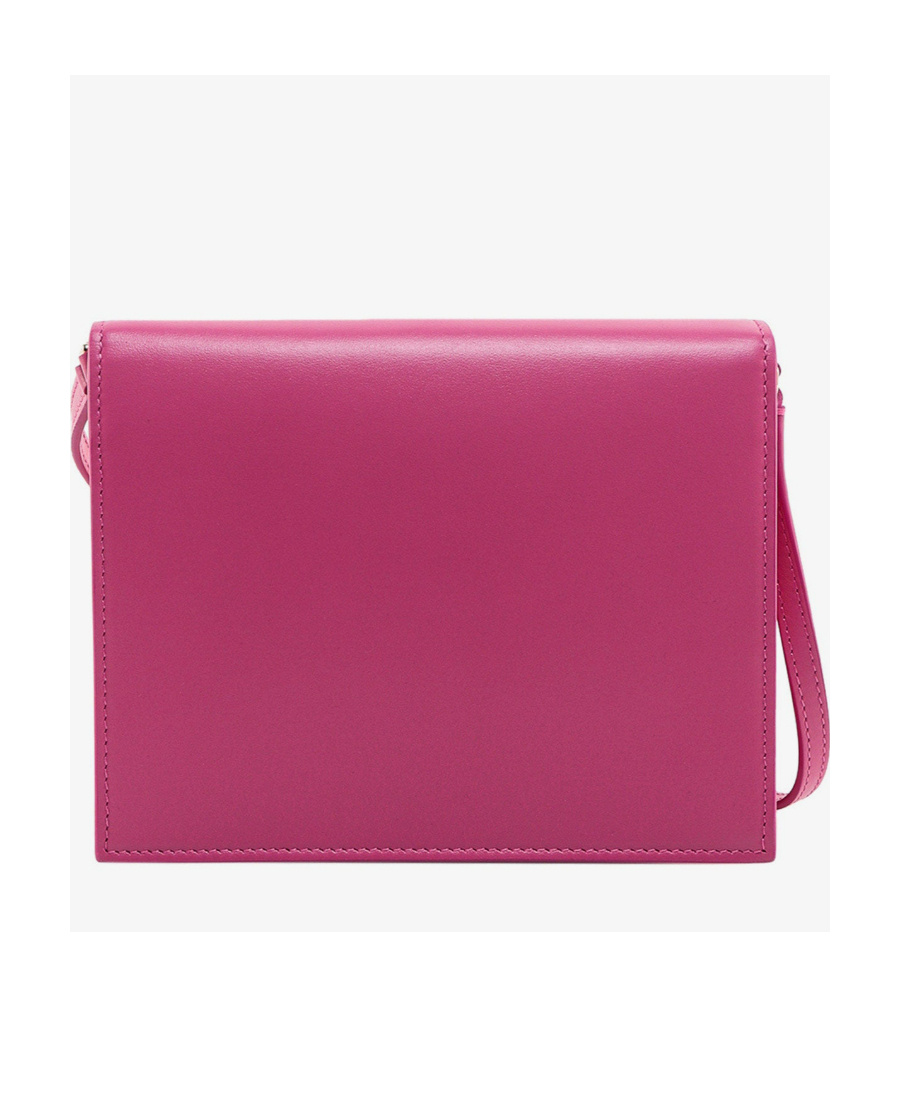 Dolce & Gabbana Dg Leather Flap Crossbody Bag In Pink