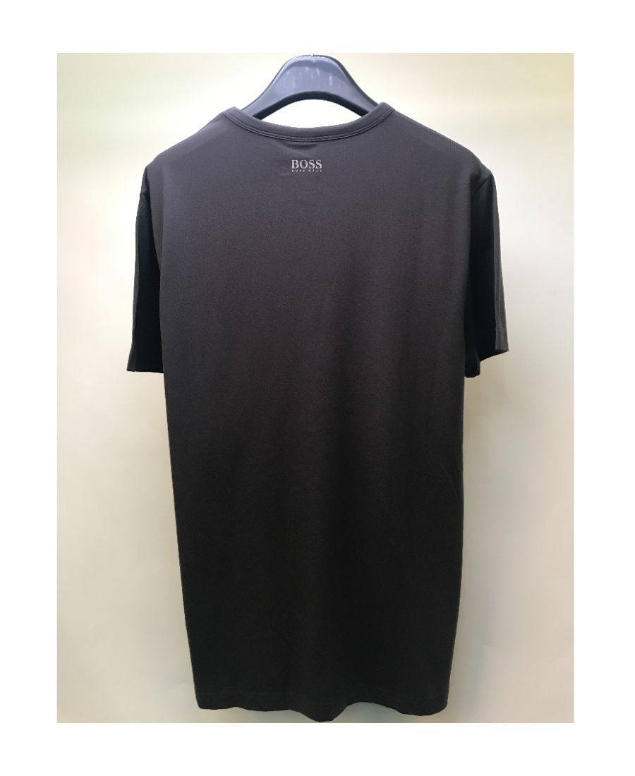 Hugo Boss Round-necked T-shirt In Black