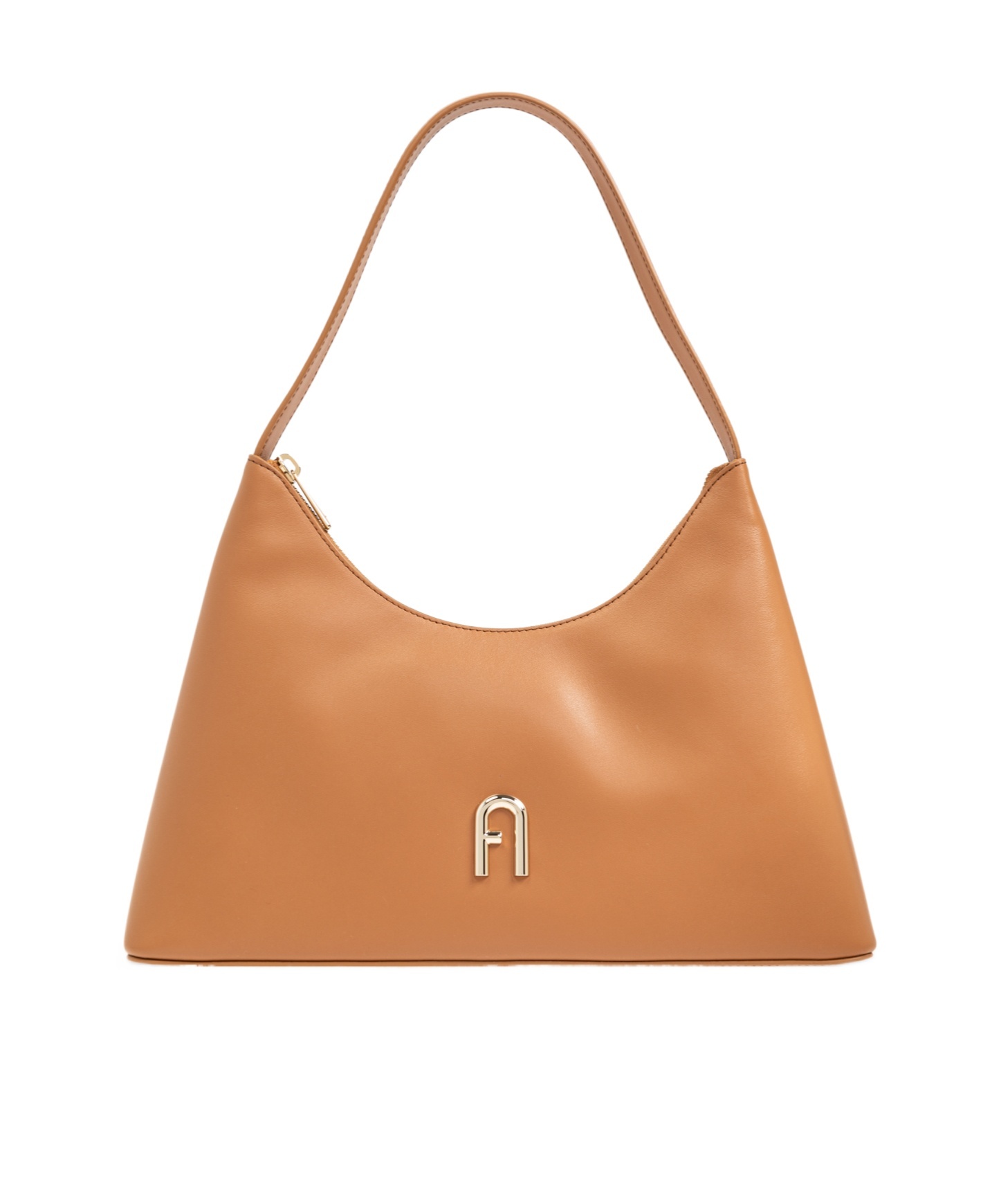 Furla Diamante Shoulder Bag In Brown