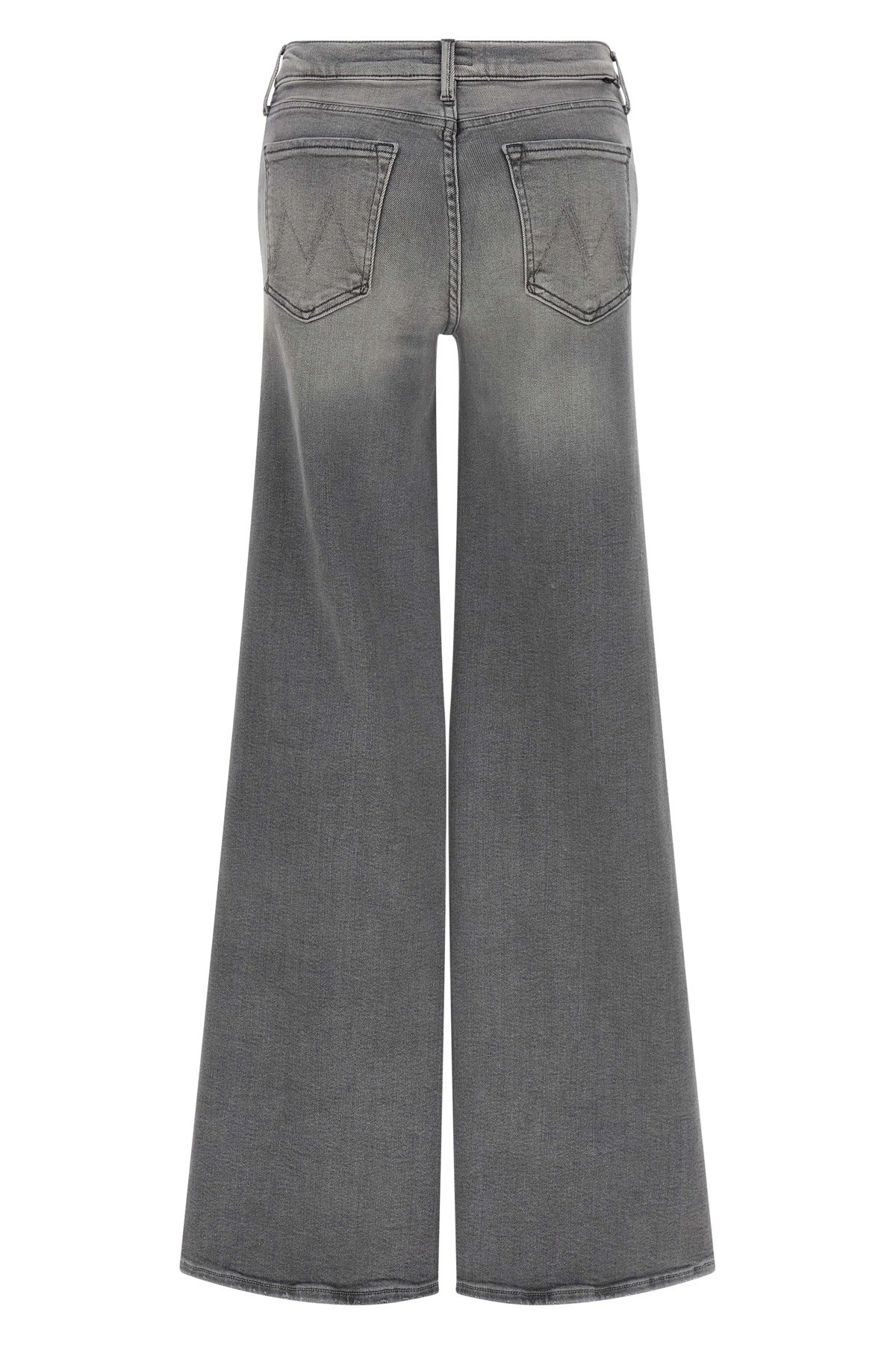 Mother The Twister Heel Denim Jeans In Gray