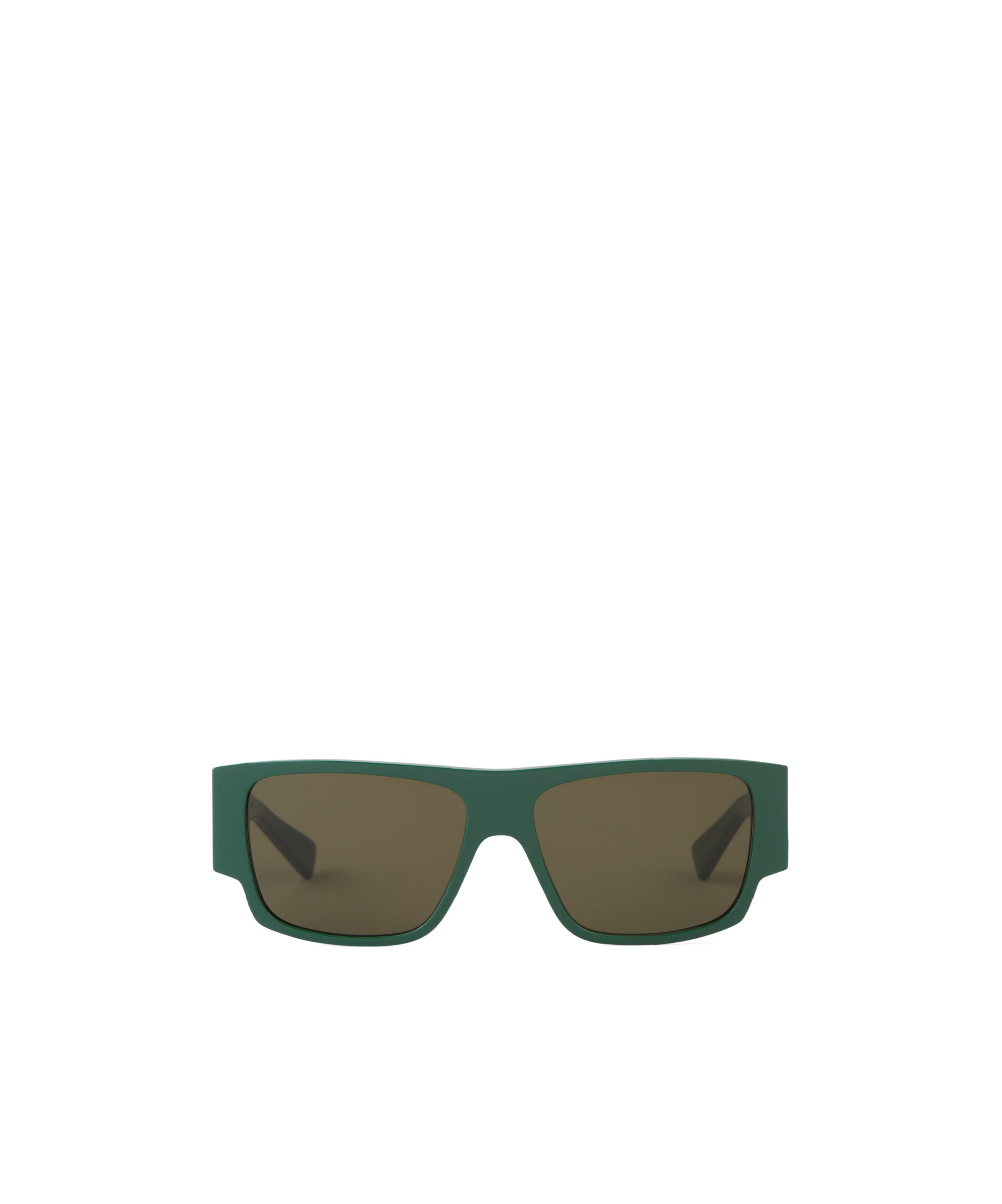 Bottega Veneta Square Sunglasses In Green