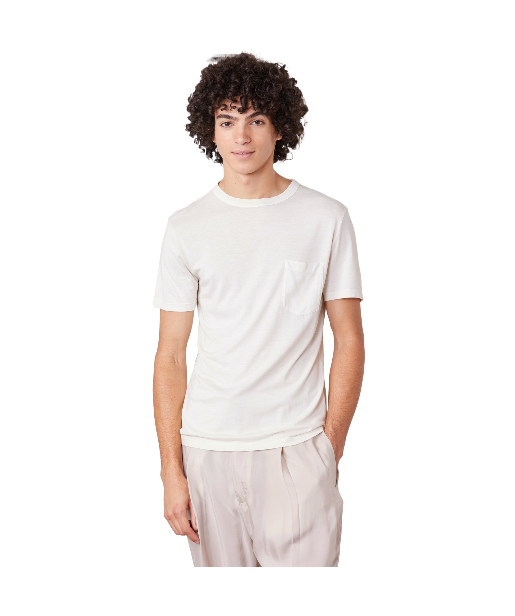 OFFICINE GENERALE CHEST-POCKET T-SHIRT