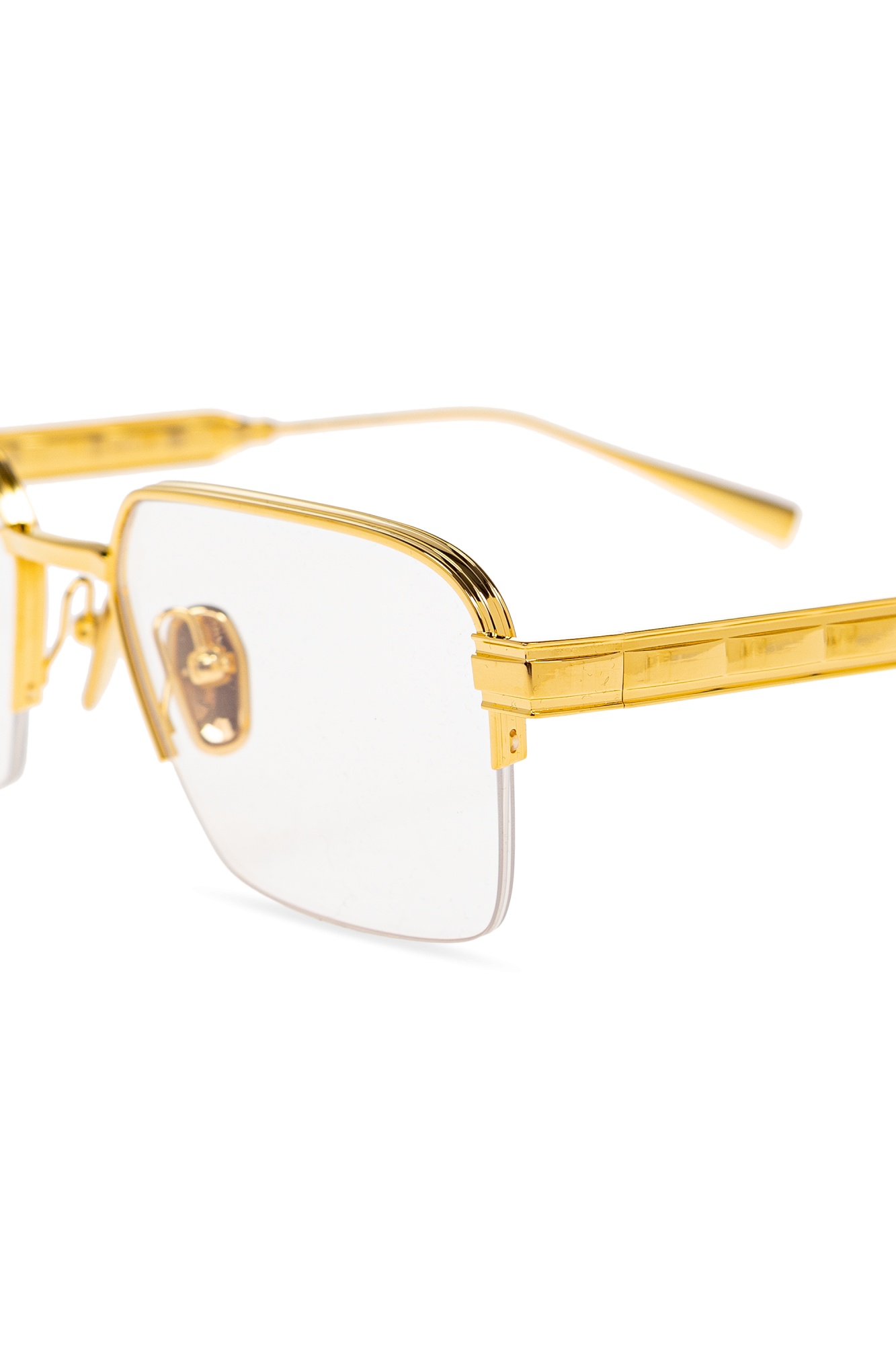 Balmain Full Frame Plain Mirror In White